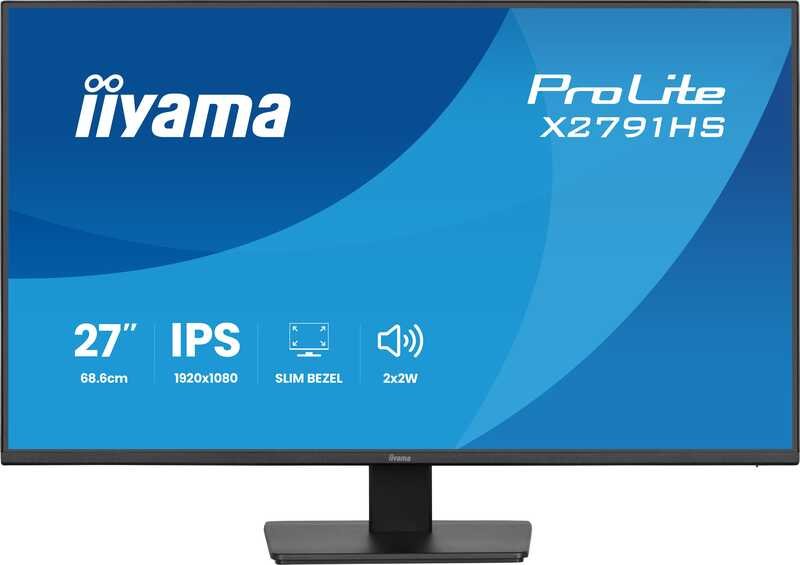 Iiyama prolite x2791hs b1 27 inch ful - iiyama ProLite X2791HS-B1 27" 120Hz Full HD IPS Monitor