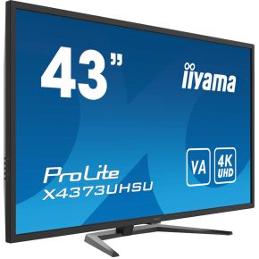 ProLite X4373UHSU-B1 42.5" Monitor (Black) - afbeelding 2