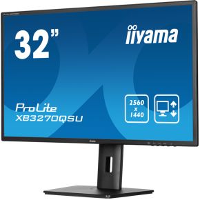 ProLite XB3270QSU-B1 Quad 31.5" Monitor (Black) - afbeelding 3