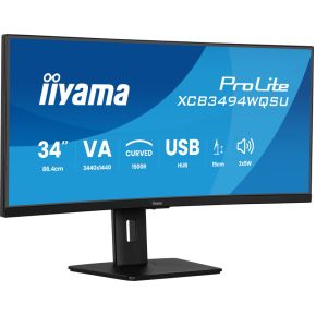 Prolite XCB3494WQSU-B1 34" Monitor (Black) - afbeelding 2