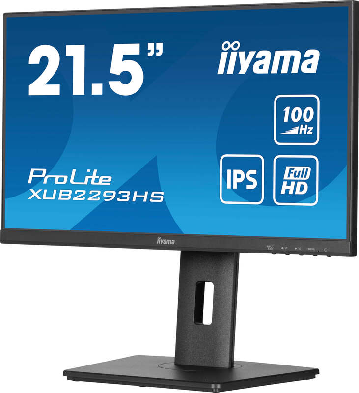 Iiyama prolite xu2293hs b6 22 inch fu 2 orig - iiyama ProLite XUB2293HS-B6 21.5" Monitor (Black)