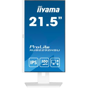 ProLite XUB2292HSU-W6 21.5" Monitor (White) - afbeelding 2