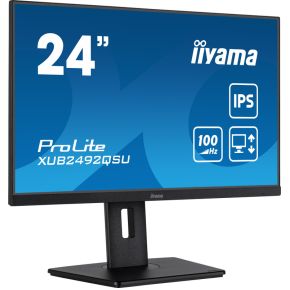 ProLite XUB2492QSU-B1 Quad 23.8" Monitor (Black) - afbeelding 2