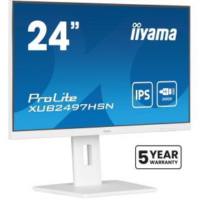 ProLite XUB2497HSN-W2 Wit 23.8" Monitor (White) - afbeelding 3