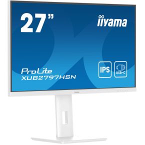 ProLite XUB2797HSN-W2 USB-C Wit 27" Monitor (White) - afbeelding 2