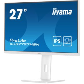 ProLite XUB2797HSN-W2 USB-C Wit 27" Monitor (White) - afbeelding 4