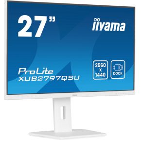 ProLite XUB2797QSU-W2 Quad 27" Monitor (White) - afbeelding 2