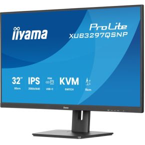 Prolite XUB3297QSNP-B1 31.5" Monitor (Black) - afbeelding 3