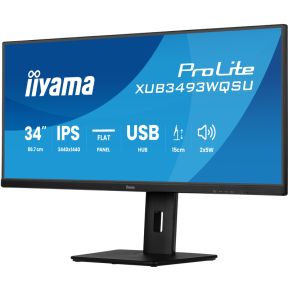 ProLite XUB3493WQSU-B6 34" Monitor (Black) - afbeelding 3
