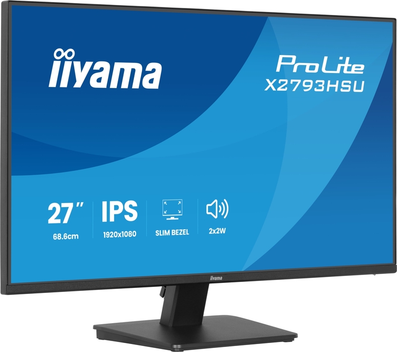Iiyama prolitex2793hsu b1 27 full hd 2 orig - iiyama ProLite X2793HSU-B1 27" Monitor (Black)
