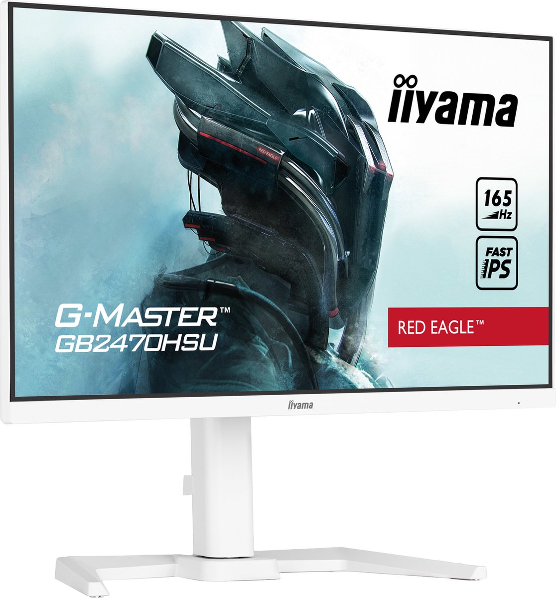 G-Master GB2470HSU-W5 Red Eagle 23.8" Monitor (White) - afbeelding 5