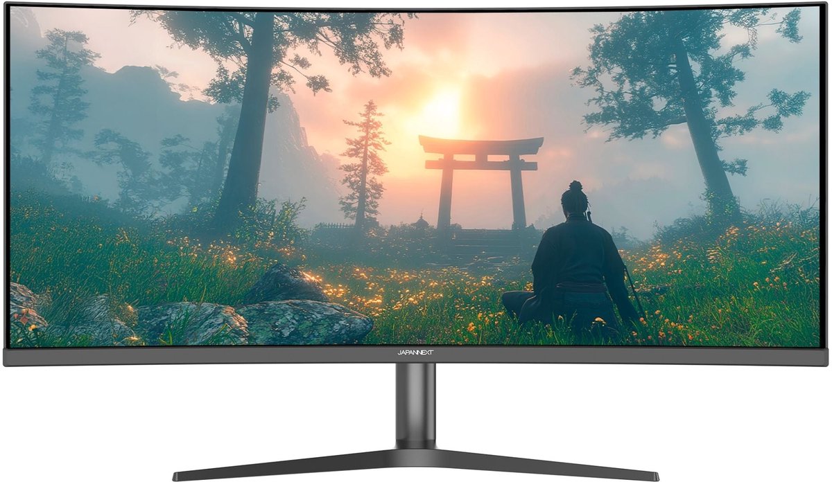 37.5" Curved Gaming Monitor UWQHD+ 144Hz IPS Black - afbeelding 10