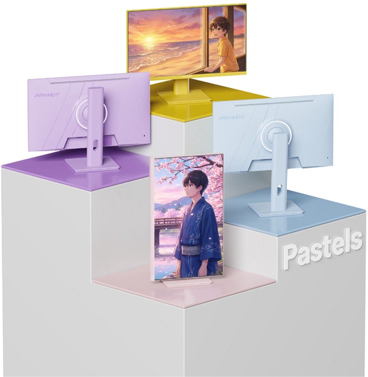 Japannext monitor 23 8 ips full hd 2550902 7 orig - JAPANNEXT JN-I238F165-HSP 23.8" 23.8" Monitor (Pastel Blauw)