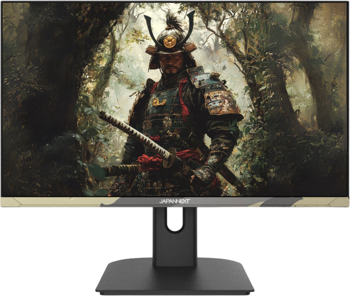 JAPANNEXT Japannext Gaming Monitor 23.8" Ips Full Hd (1920X1080) 200Hz 0.5Ms Camo | Jn-Ips238Fhd200F-Hsp-Camo