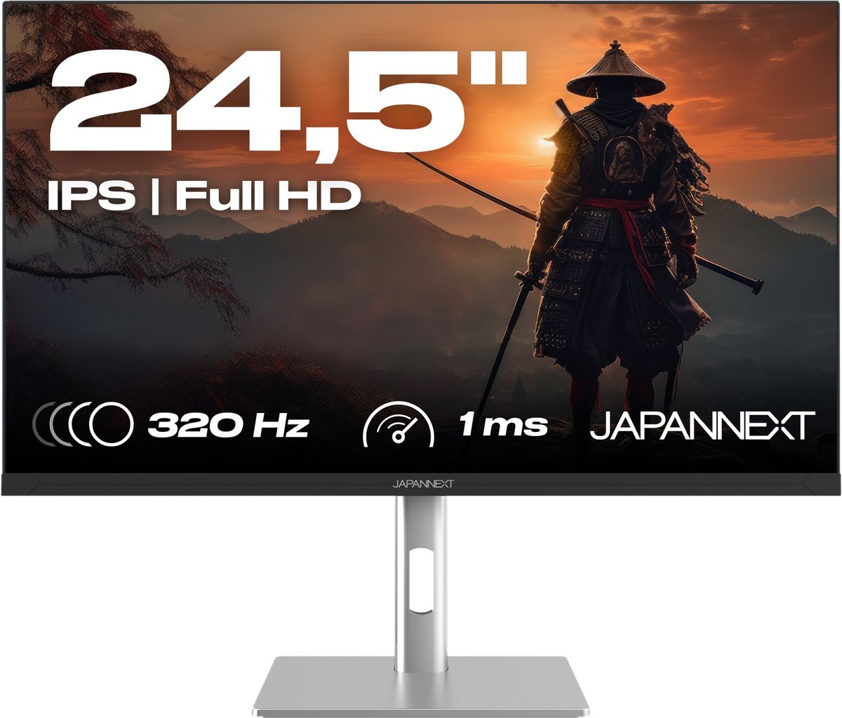 JAPANNEXT Japannext Gaming Monitor 24.5" Ips Full Hd (1920X1080) 320Hz 1Ms | Jn-Ips245G320F-Hsp
