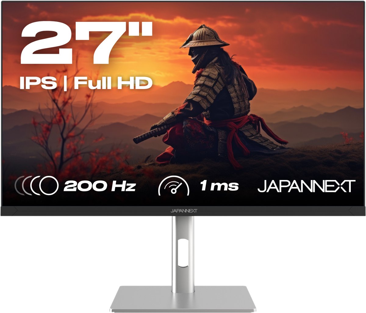 Japannext Gaming Monitor 27" Ips Full Hd (1920X1080) 200Hz 0.5Ms | - afbeelding 7