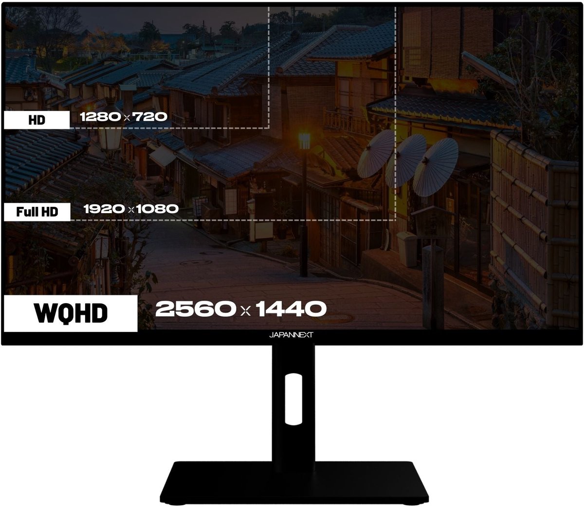 Japannext Gaming Monitor 27" Ips Wqhd (2560X1440) 300Hz 1Ms | Jn-Ips27G300Q-Hsp - afbeelding 3