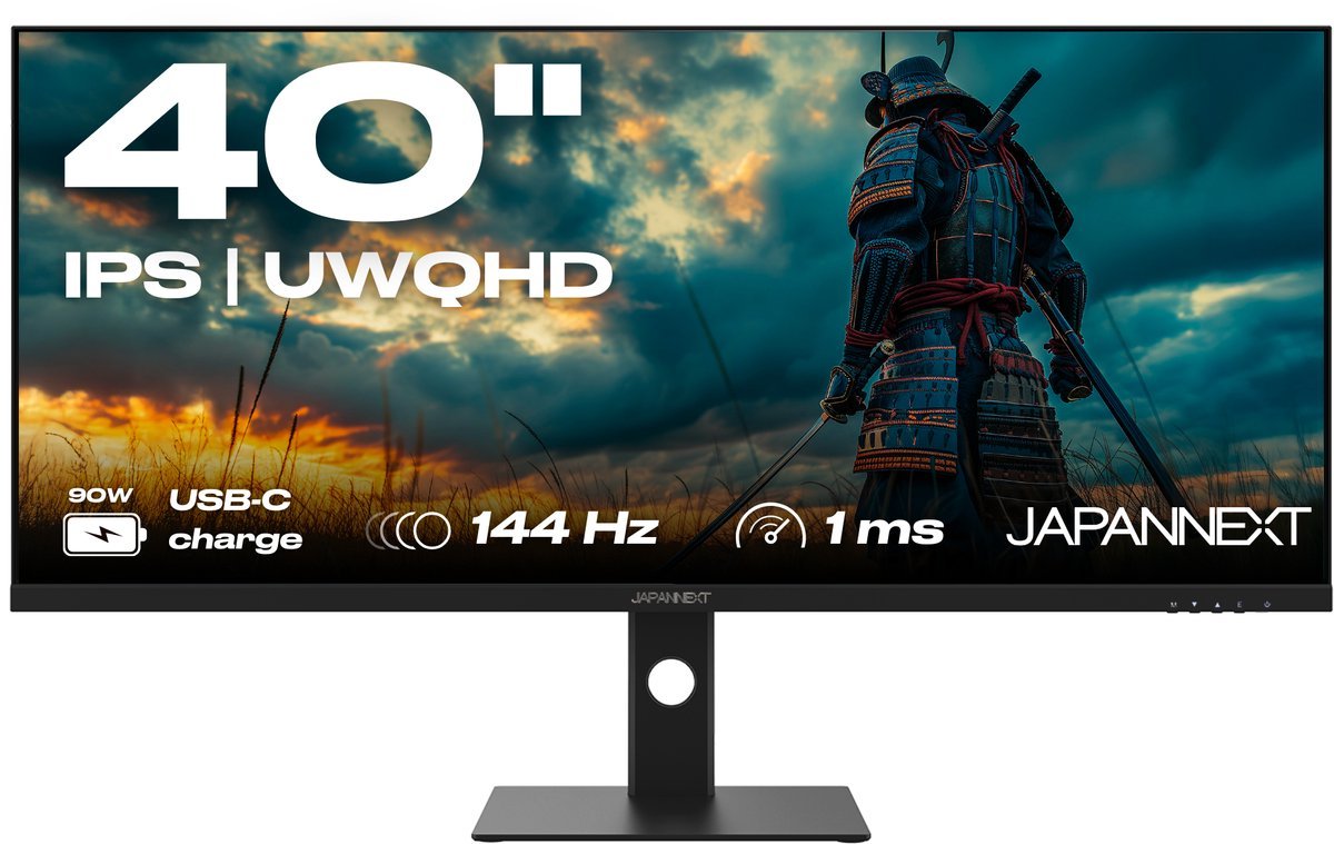 JAPANNEXT Japannext Gaming Monitor 40" Ips Uwqhd (3440X1440) 144Hz 1Ms | Jn-Ips401Uwqhd144-C90W