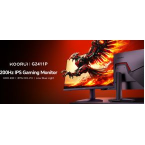 G2411P - Full Hd Ips Monitor - 24 Inch - 200 Hz - 1Ms - afbeelding 8