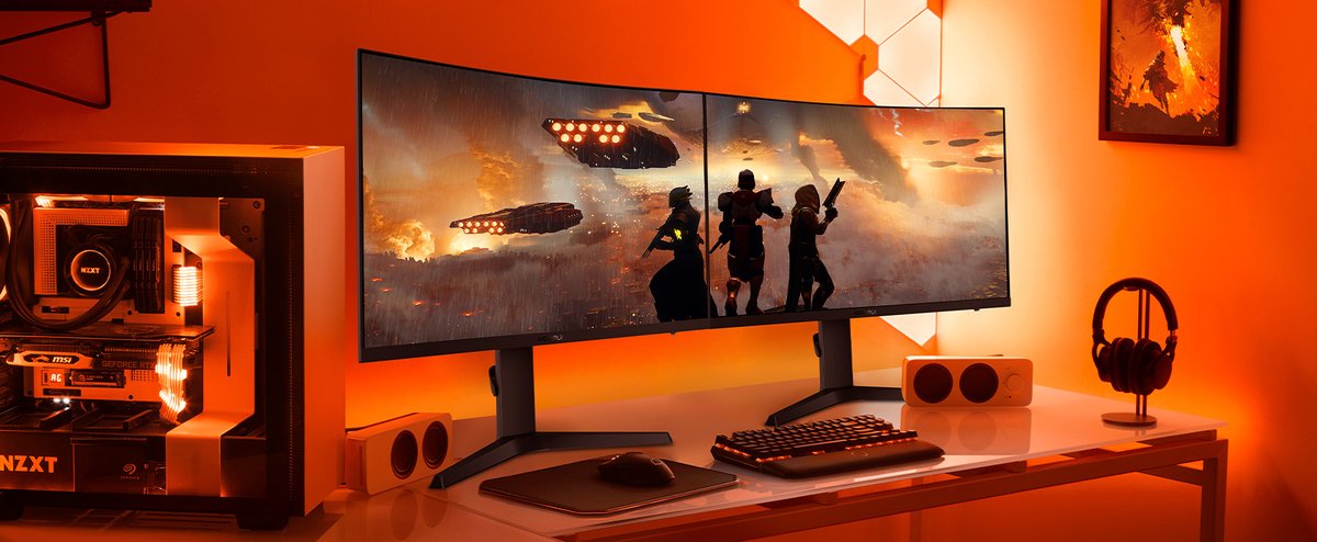 G3441VC 34" Curved UWQHD 180Hz Gaming Monitor - afbeelding 10