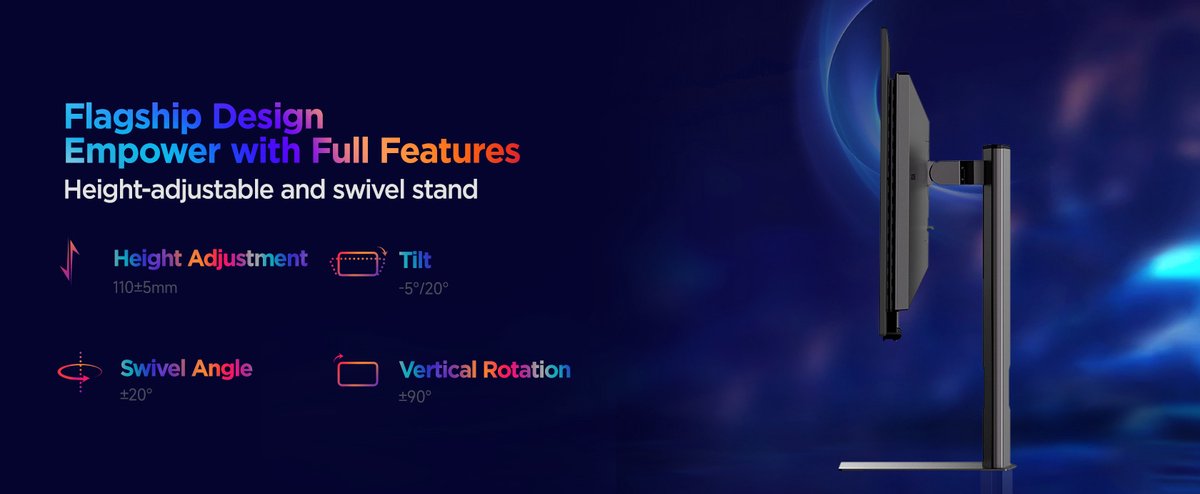 Koorui S2721Xo - Qhd Oled Flagship Monitor - 27 Inch - 240 Hz - 0.03 Ms - afbeelding 10