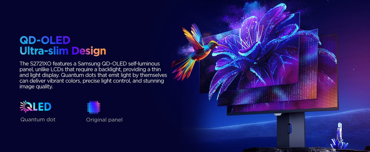 Koorui S2721Xo - Qhd Oled Flagship Monitor - 27 Inch - 240 Hz - 0.03 Ms - afbeelding 9