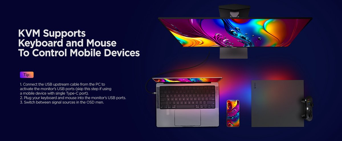 Koorui S3241Xo - 4K Oled Flaship Monitor - 32 Inch - 240 Hz - 0.03 Ms - afbeelding 7