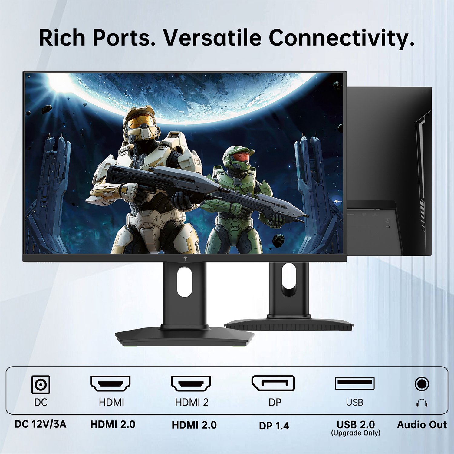 Ktc h24f7 2 23 8 inch monitor 8 orig - KTC H24F7-2 Gaming 23.8" Monitor (zwart)