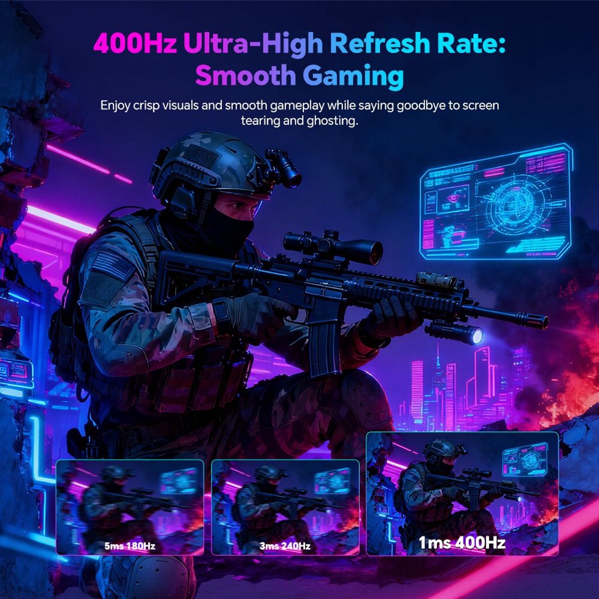 Ktc H25X7 Plat 16:9 Fast Ips Fhd 1920 X 1080 360 Hz Overdrive Tot 400 Hz monitor - afbeelding 10