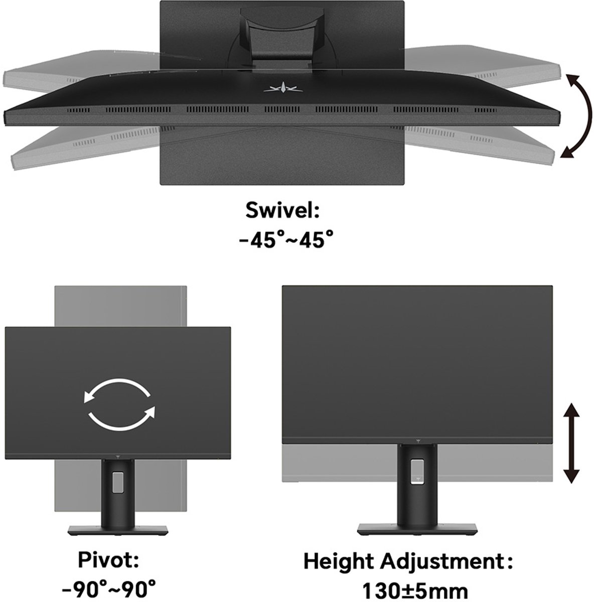 Ktc H25X7 Plat 16:9 Fast Ips Fhd 1920 X 1080 360 Hz Overdrive Tot 400 Hz monitor - afbeelding 2