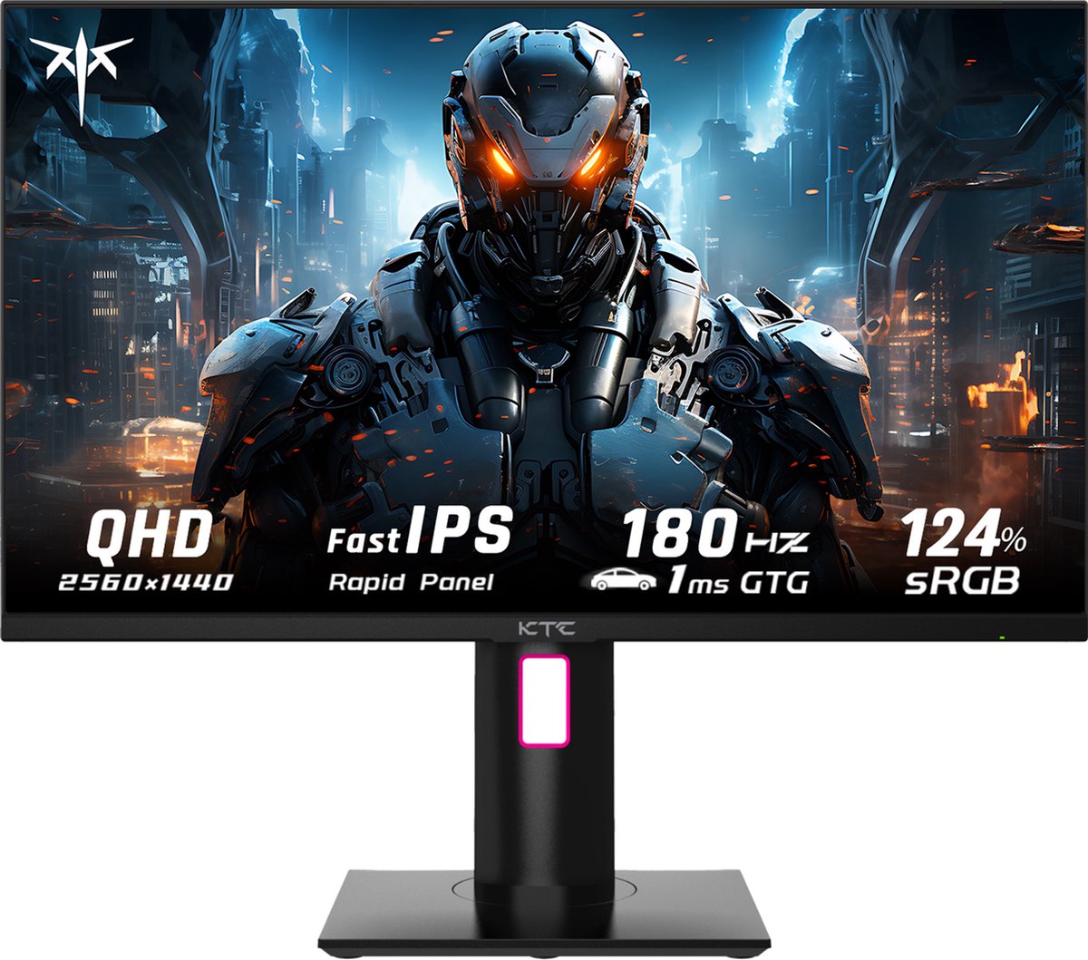 Ktc H27T22 27-Inch - 2560X1440 Qhd - 180Hz Snel Ips Paneel Scherm monitor - afbeelding 4