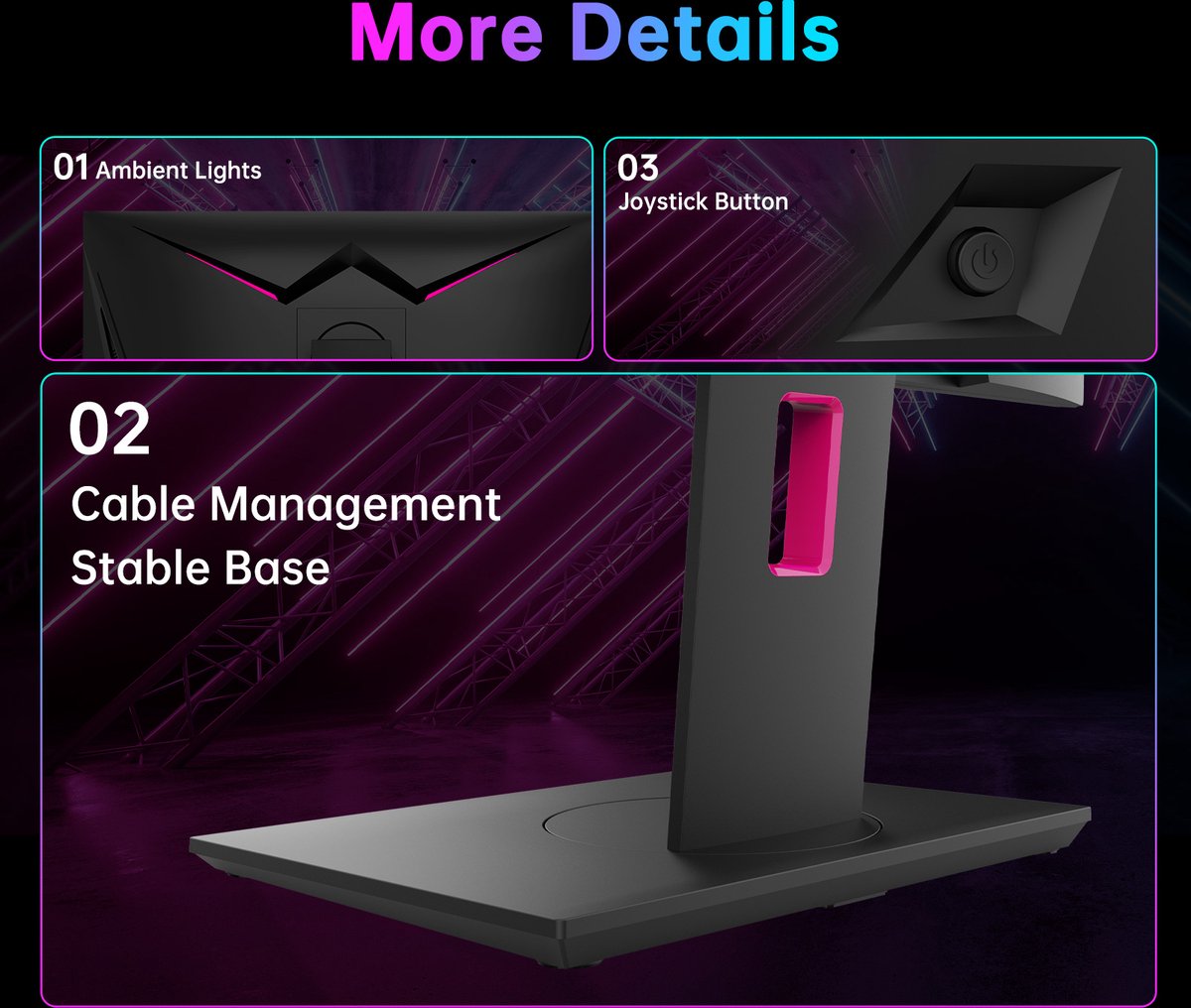 Ktc H27T22 27-Inch - 2560X1440 Qhd - 180Hz Snel Ips Paneel Scherm monitor - afbeelding 5