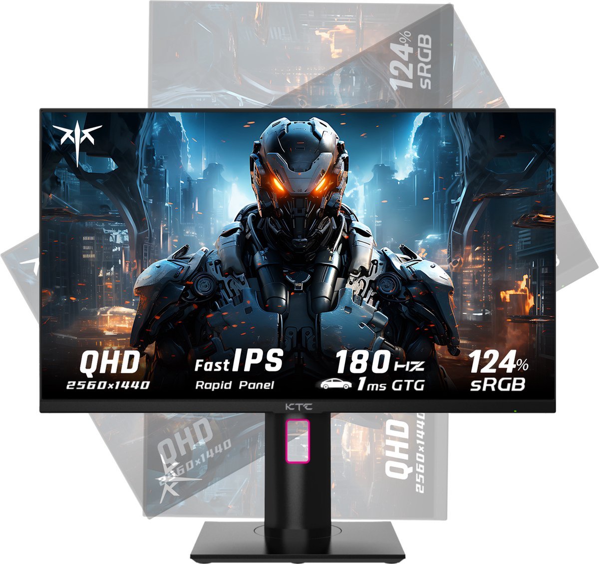 KTC Ktc H27T22 27-Inch - 2560X1440 Qhd - 180Hz Snel Ips Paneel Scherm