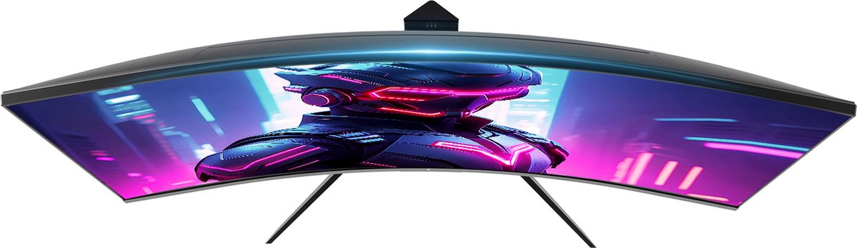 Ktc H32S17F 32'' Curved Gaming Monitor, 1920*1080 Hva Paneel, 240Hz Refresh - afbeelding 3