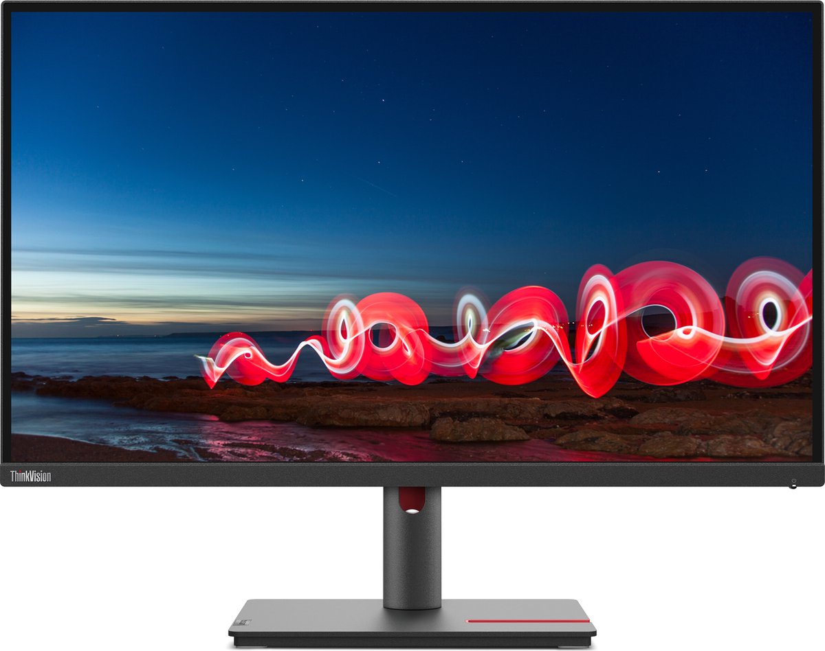 Lenovo 63b2mat6eu 2 orig - Lenovo 63B2Mat6Eu 23" Monitor (zwart)