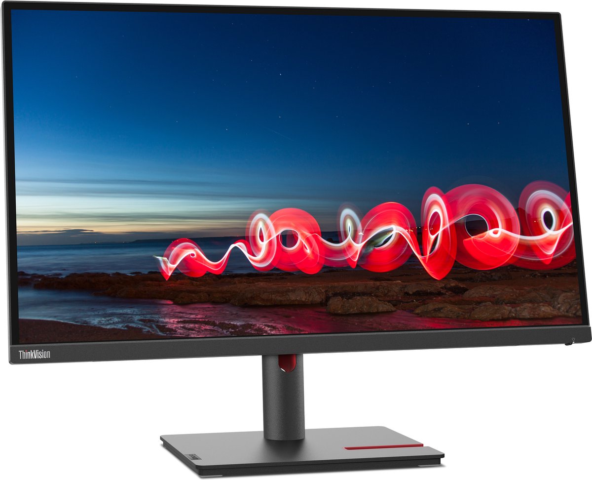 Lenovo 63b2mat6eu 3 orig - Lenovo 63B2Mat6Eu 23" Monitor (zwart)