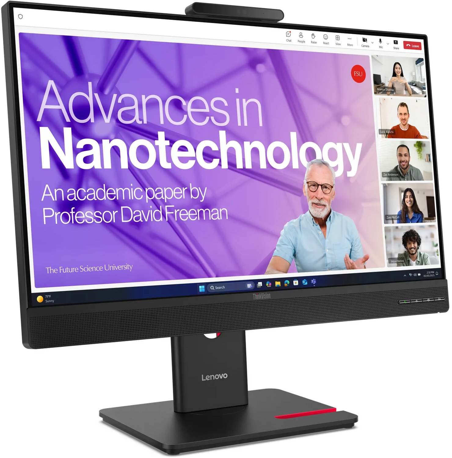 Lenovo 64b8uat1eu computermonitor 12 orig - LENOVO 64B8Uat1Eu Computermonitor 27" Monitor (zwart)