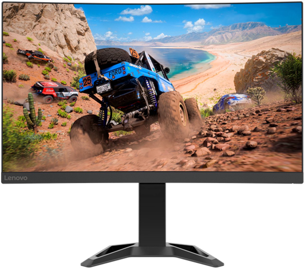 Lenovo G27Qc-30 68,6 Cm (27") 2560 X 1440 Pixels Quad Hd Zwart monitor - afbeelding 8