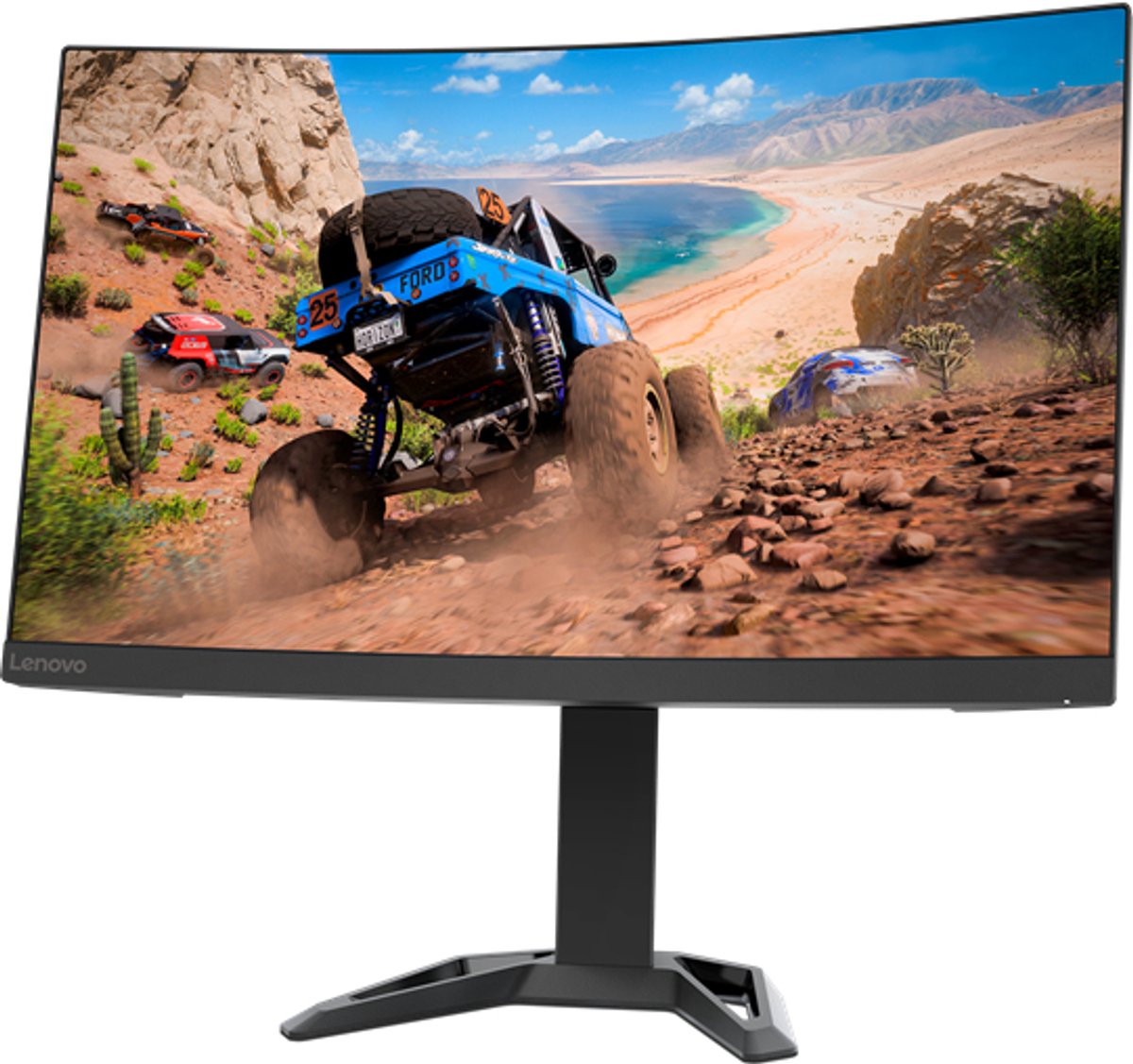 Lenovo G27Qc-30 68,6 Cm (27") 2560 X 1440 Pixels Quad Hd Zwart monitor - afbeelding 9