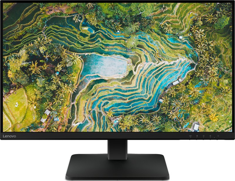Lenovo l27qe 27 - Lenovo L27qe Quad 27" Monitor (Raven Black)