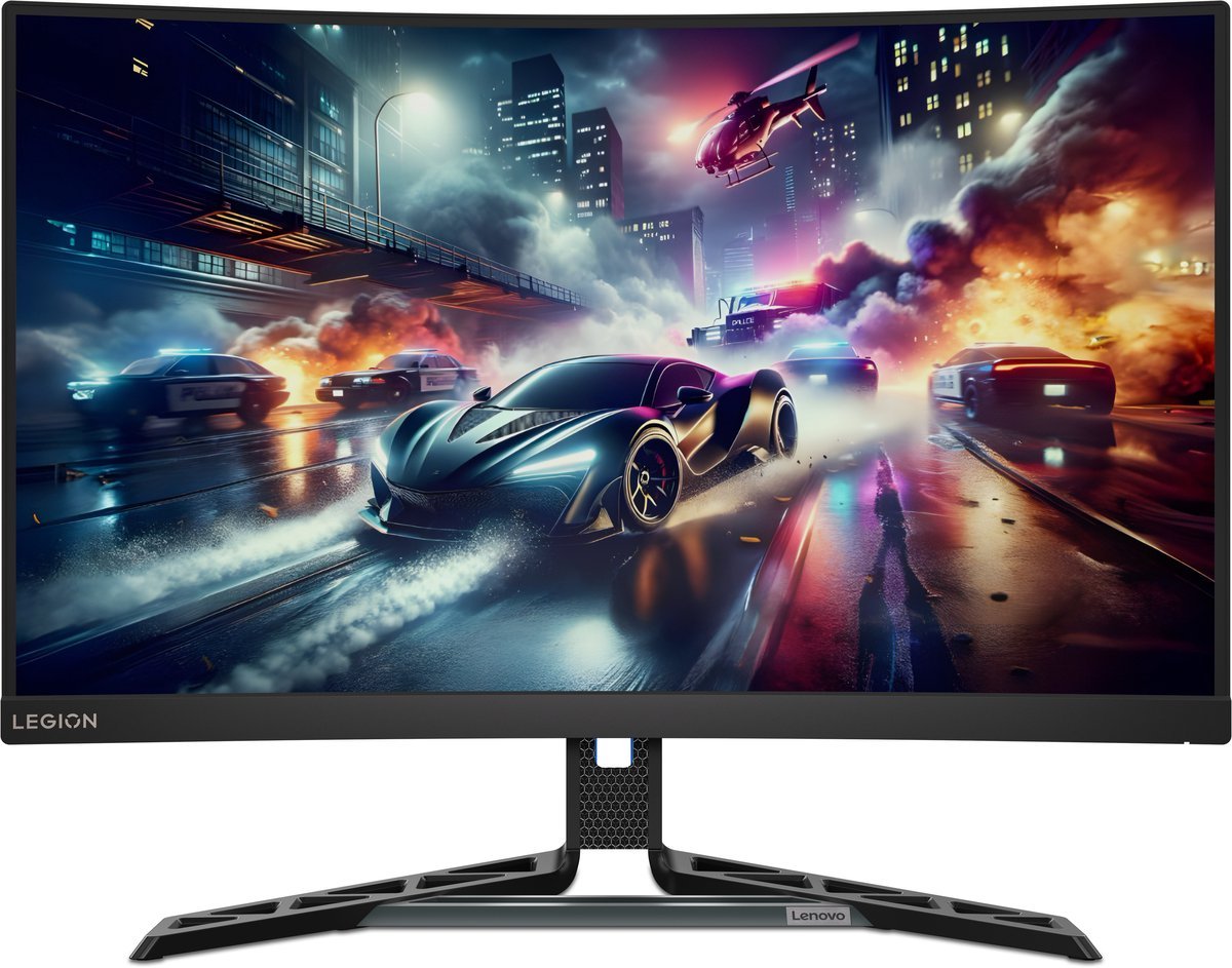 Lenovo Lenovo Legion R27Qc-30 Computer Monitor 68,6 Cm (27") 2560 X 1440 Pixels Quad Hd Led Zwart