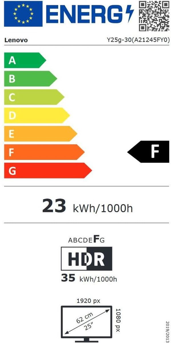 Lenovo Legion Y25G-30 - Full Hd Led Monitor - 24.5 Inch - afbeelding 2