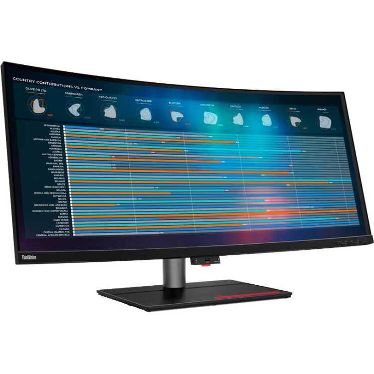 Lenovo ThinkVision P40w-20 (62C1GAT6EU) LED 39.7" Monitor