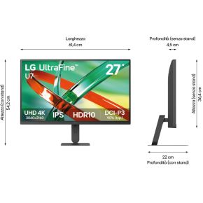Lg 27u711b b computer monitor 68 7 orig - LG UltraFine 27U711B-B 27" Monitor (Black)