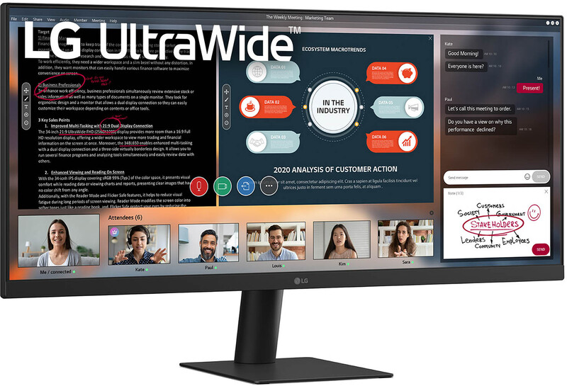 Lg 29u511a full hd ultrawide ips 2 orig - LG 29U511A-B Wide 29" Monitor (Black)