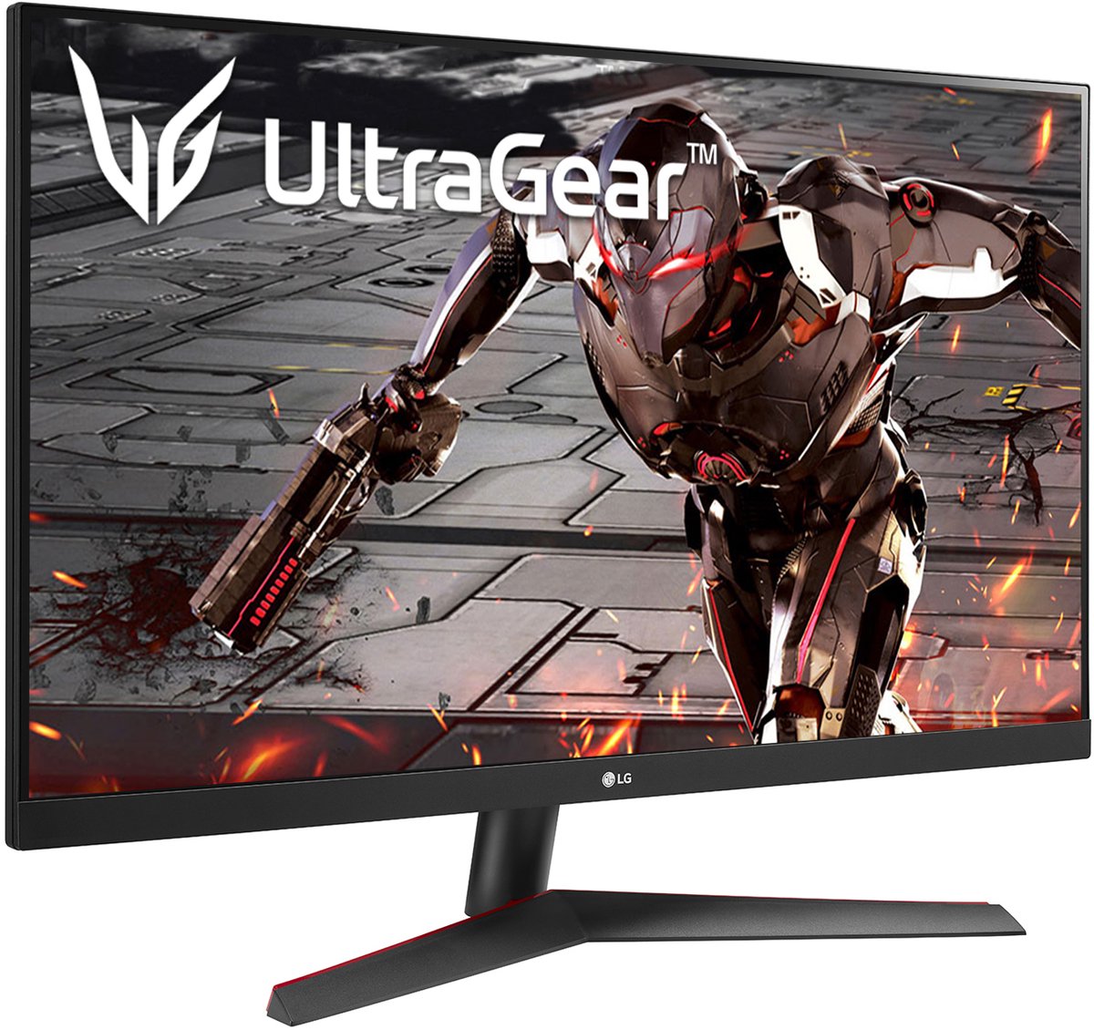 Lg 32Gn600-B 80 Cm (31.5") 2560 X 1440 Pixels 2K Ultra Hd Zwart, Rood monitor - afbeelding 6