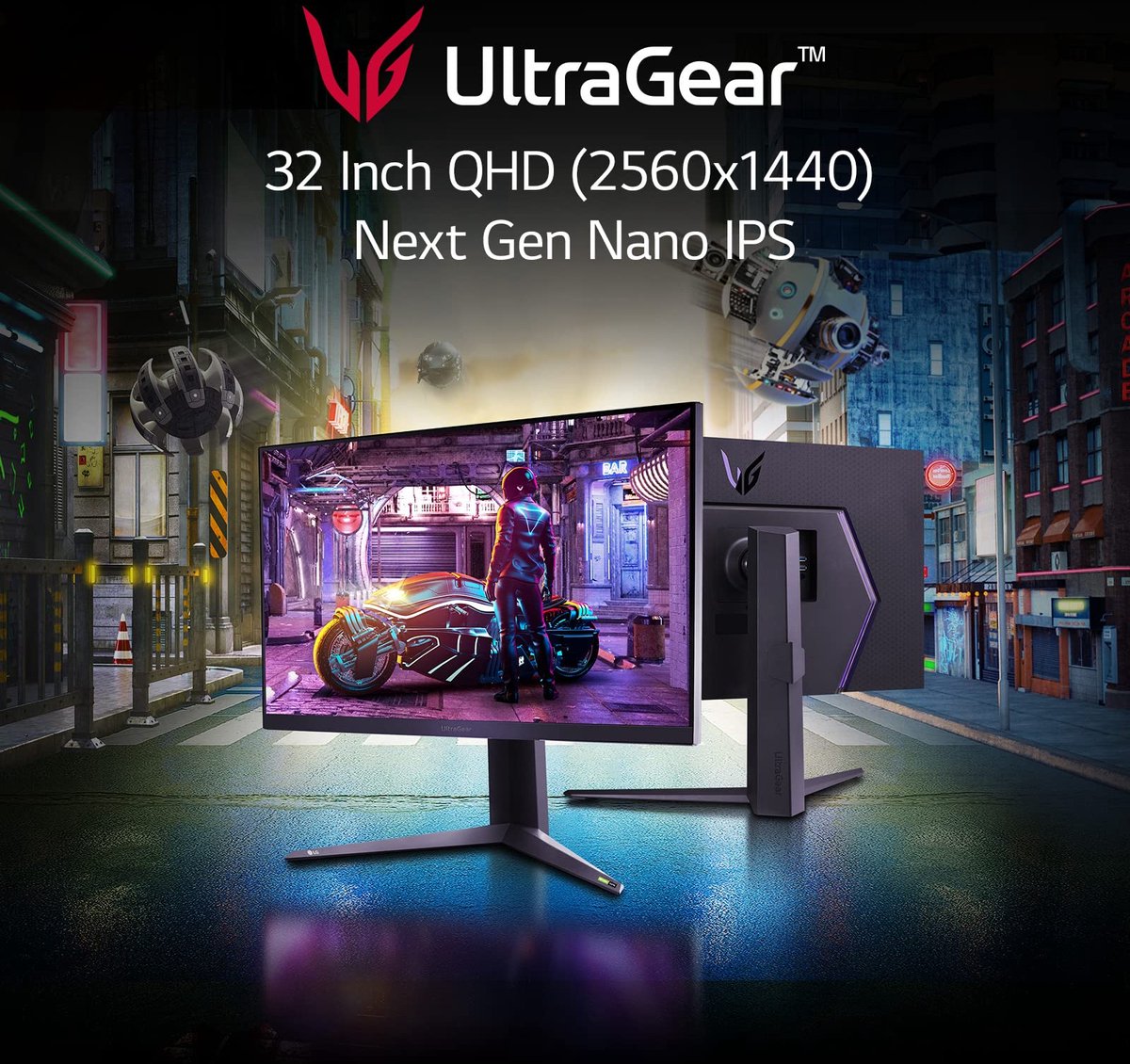 Lg 32Gq850-B - Qhd Ips Gaming Monitor - 240Hz - 32 Inch - afbeelding 5