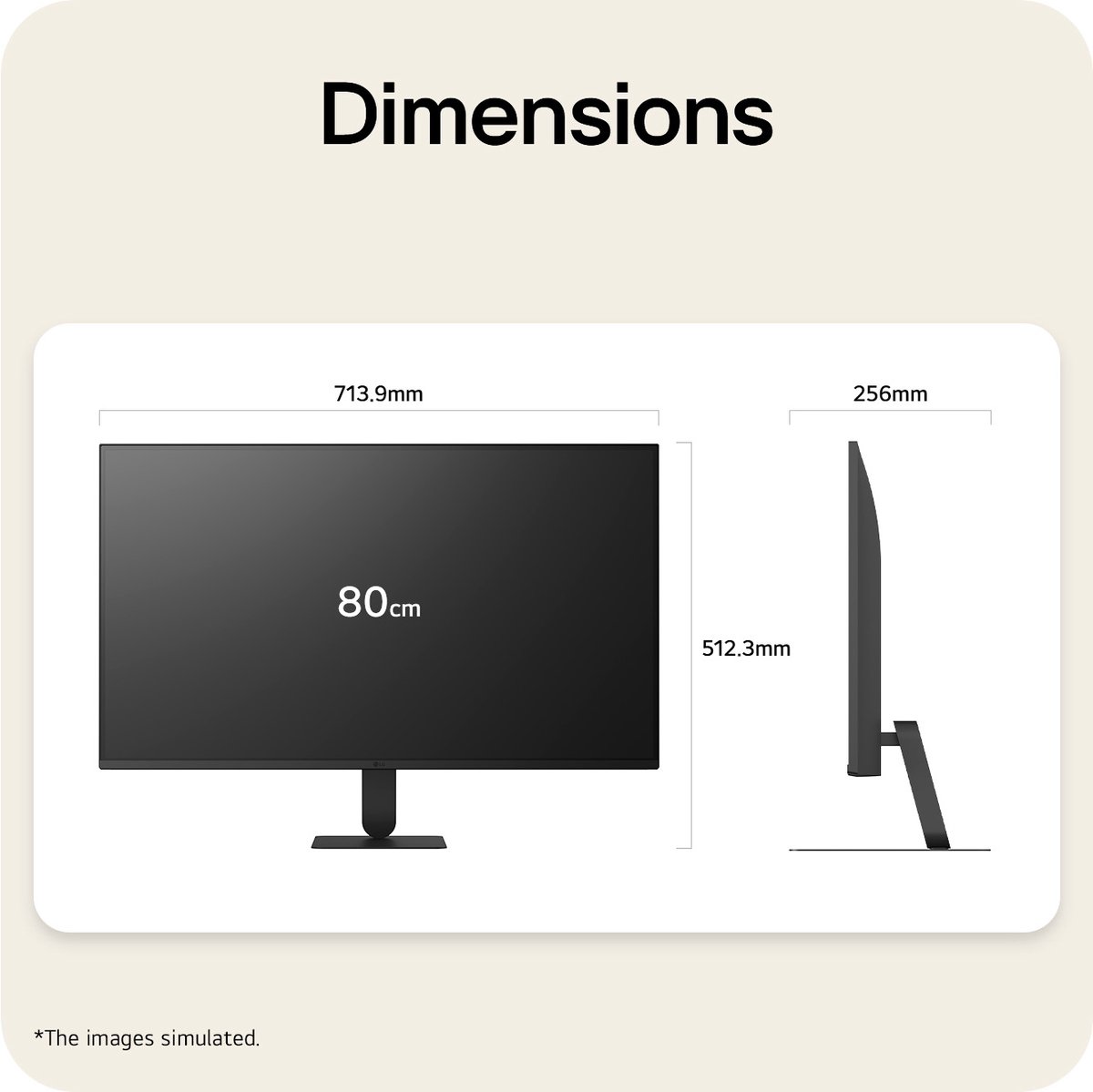 Lg 32u401b b full hd monitor 120h 3 orig - LG 32U401B-B 32" Monitor (zwart)