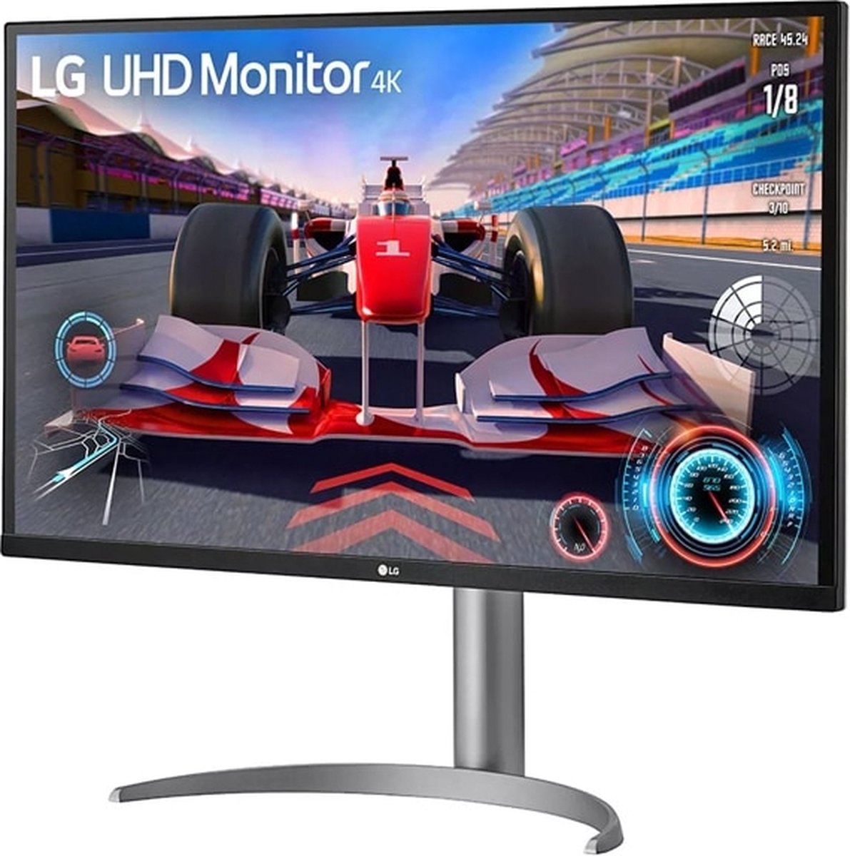 Lg 32Uq750P-W.Aeu - 4K Va Gaming Monitor - 144Hz - Usb-C 65 Watt - 32 Inch - afbeelding 3