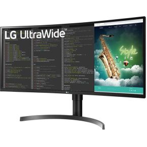 35WN75CP-B Wide Quad 35" Monitor (Black) - afbeelding 2